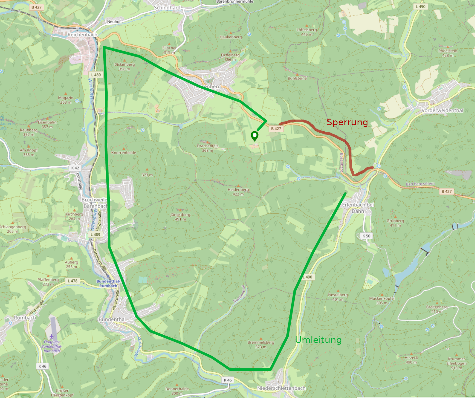 Umleitung